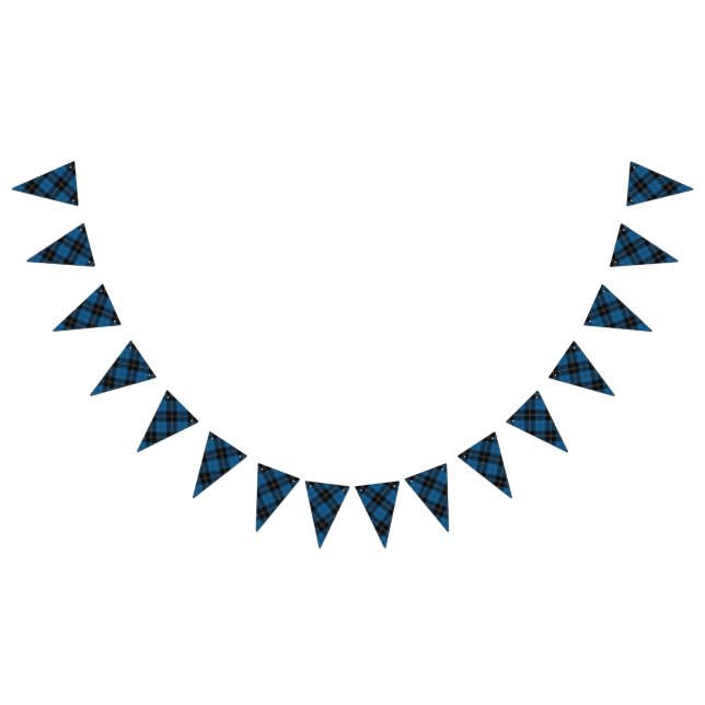 Scottish Clan Ramsay Ramsey Blue Hunting Tartan Bunting (All)
