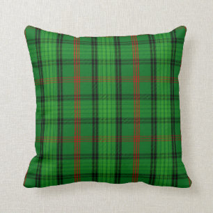 Scottish Clan Ross Tartan Plaid Cushion