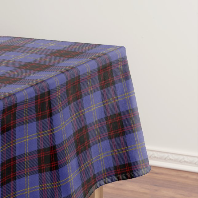 Scottish Clan Rutherford Tartan Tablecloth (In Situ)