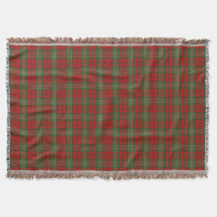Scottish Clan Scott Tartan Throw Blanket