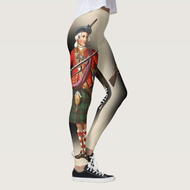 Scottish Clan Shaw By R. R. McIan Leggings (Right)