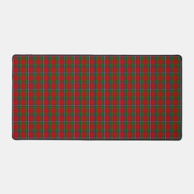 Scottish Clan Sinclair Tartan Plaid Desk Mat (Front)