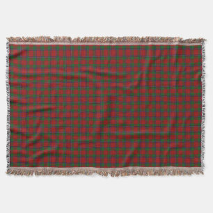 Scottish Clan Sinclair Tartan Throw Blanket