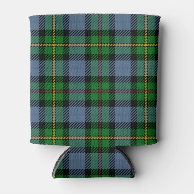 Scottish Clan Smith Tartan Plaid Can Cooler (Front)