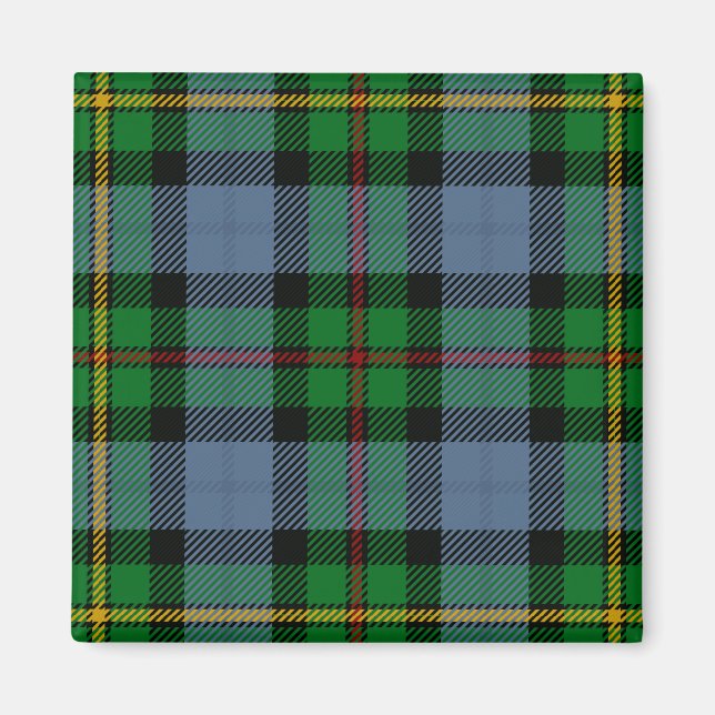 Scottish Clan Smith Tartan Plaid Magnet (Front)