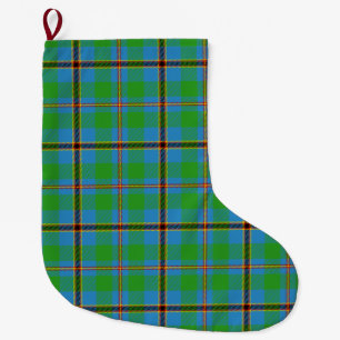 Scottish Clan Snodgrass Tartan Plaid Large Christmas Stocking