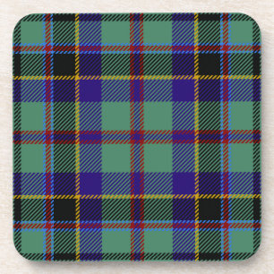 Scottish Clan Stevenson Tartan Plaid Coaster