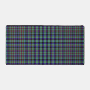 Scottish Clan Stevenson Tartan Plaid Desk Mat
