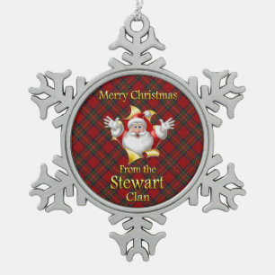 Scottish Clan Stewart Christmas Ornament