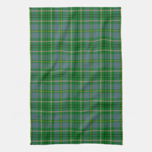 Scottish Clan Taylor Tartan Plaid Tea Towel