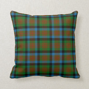 Scottish Clan Tennant Tartan Plaid Cushion
