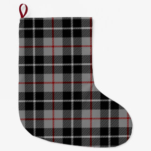 Scottish Clan Thompson Tartan Plaid Large Christmas Stocking
