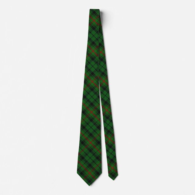 Scottish Clan Urquhart Tartan Tie (Front)