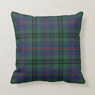 Scottish Clan Walker Tartan Plaid Cushion