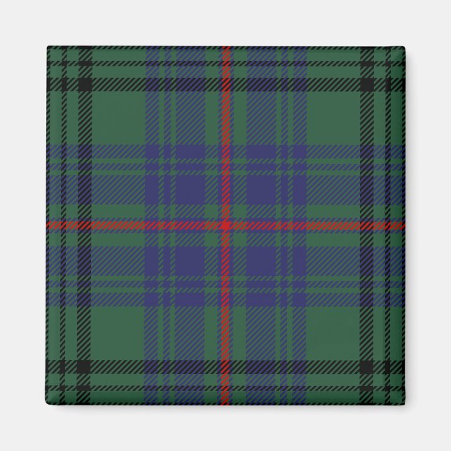 Scottish Clan Walker Tartan Plaid Magnet (Front)