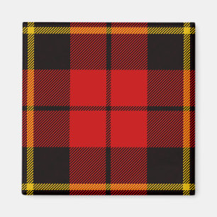 Scottish Clan Wallace Tartan Plaid Magnet