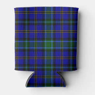 Scottish Clan Weir Tartan Plaid Can Cooler