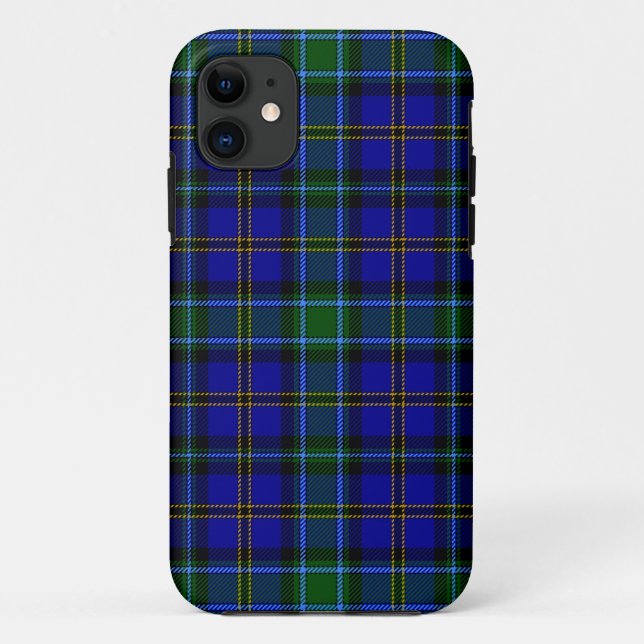 Scottish Clan Weir Tartan Plaid Case-Mate iPhone Case (Back)