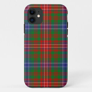 Scottish Clan Wilson Tartan Plaid iPhone 11 Case