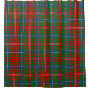Scottish Clan Wilson Tartan Plaid Shower Curtain