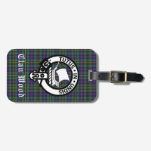 Scottish Clan Wood Crest & Tartan 
