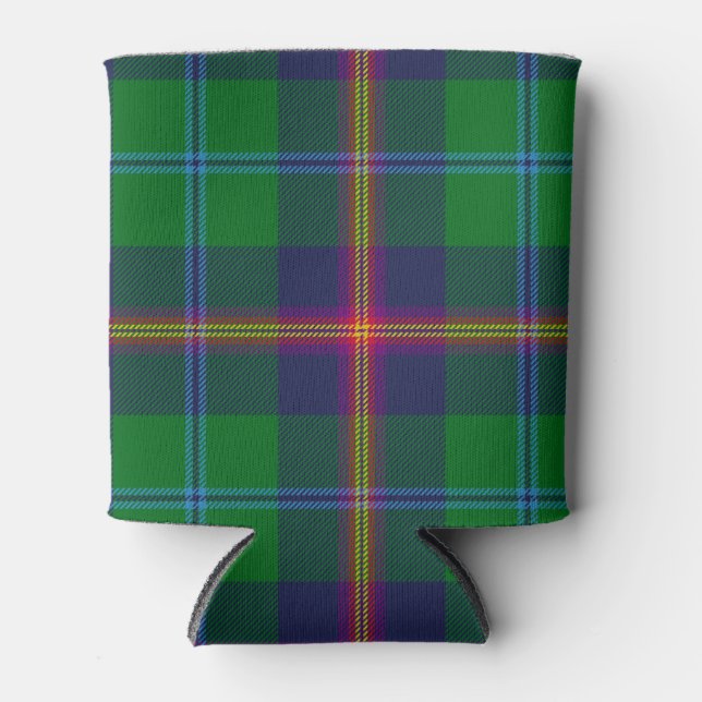 Scottish Clan Young Tartan Plaid Can Cooler (Front)