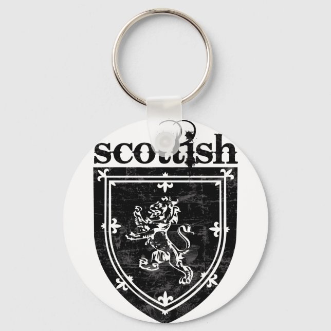 scottish coat of arms key ring (Front)
