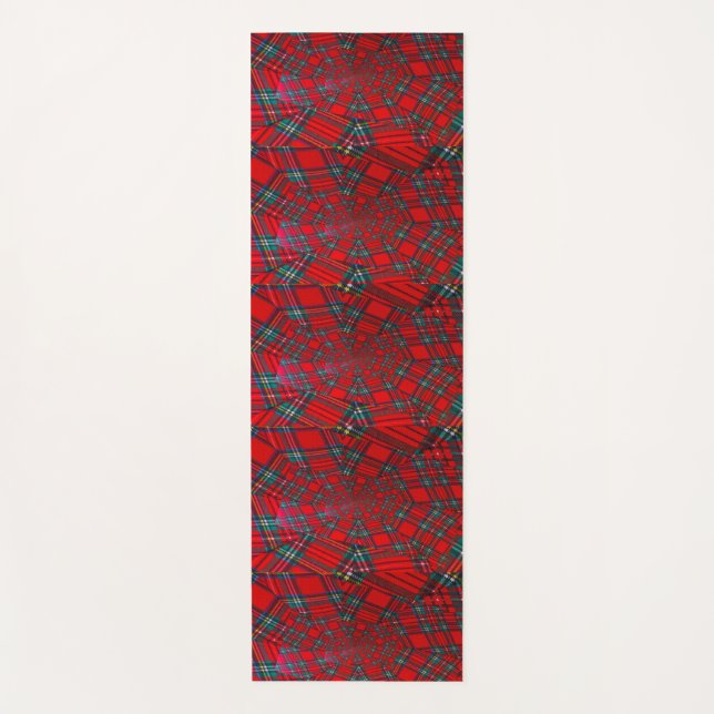 scottish coloured vortex on Yoga Mat (Front)