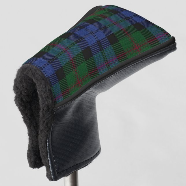 Scottish Colours Clan Baird Tartan Plaid Golf Head Cover (3/4 Front)