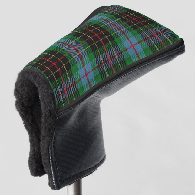 Scottish Colours Clan Brodie Tartan Plaid Golf Head Cover (3/4 Front)