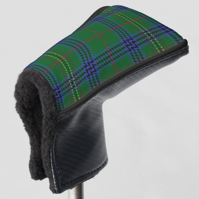 Scottish Colours Clan Kennedy Tartan Plaid Golf Head Cover (3/4 Front)