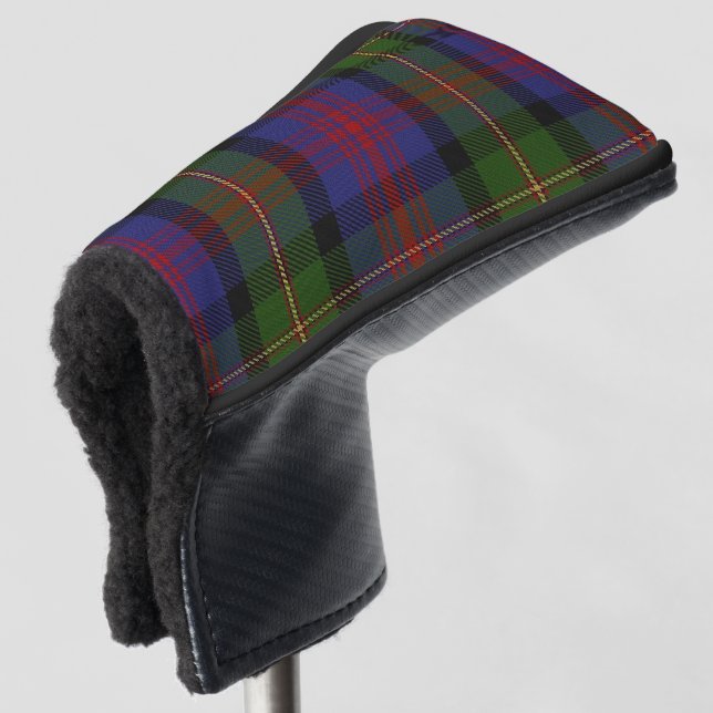 Scottish Colours Clan Logan Tartan Plaid Golf Head Cover (3/4 Front)