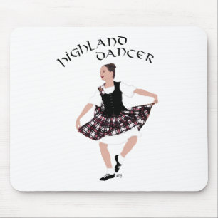 Scottish Country Dancer Mouse Pad