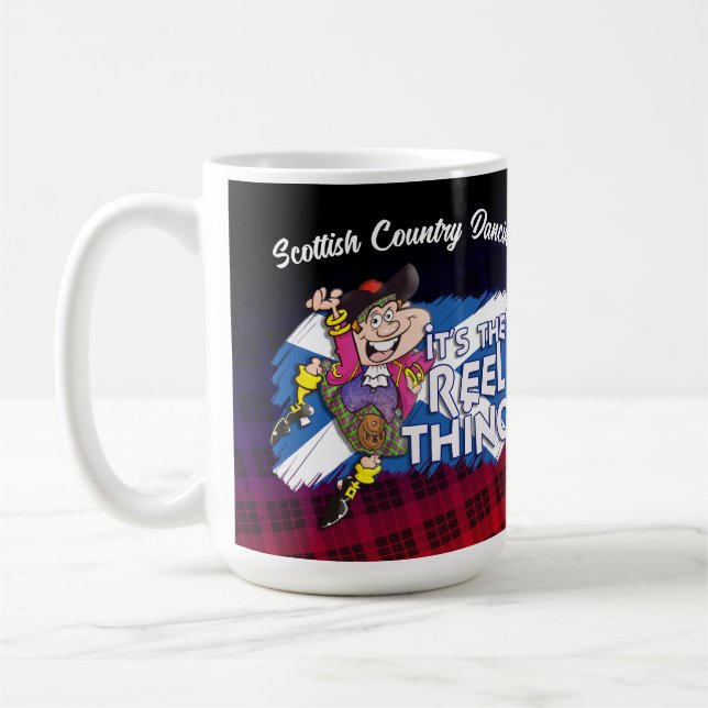Scottish Country Dancing - It's the Reel Thing! Coffee Mug (Left)