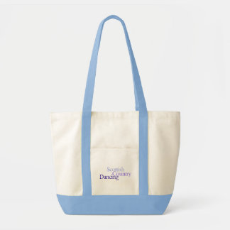 Scottish country dancing tote bag