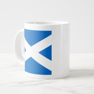 Scottish Cross Scotland Colours Large Coffee Mug