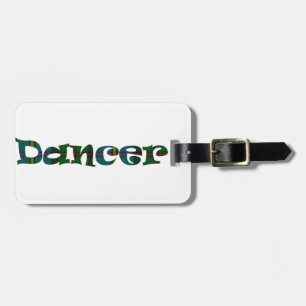 Scottish Dancer Luggage Tag
