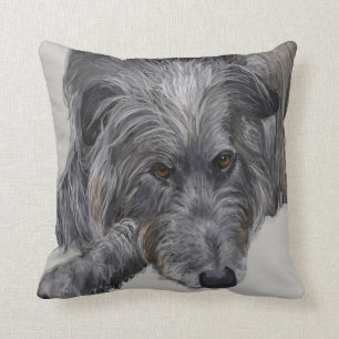 Scottish Deerhound Cushion