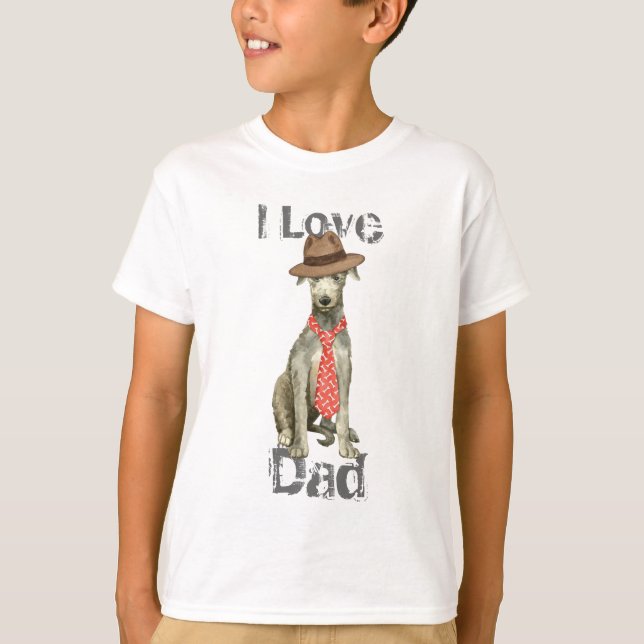 Scottish Deerhound Dad T-Shirt (Front)