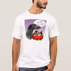 Scottish Deerhound Halloween Candy T-Shirt