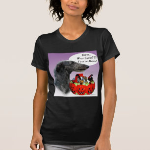 Scottish Deerhound Halloween Candy T-Shirt