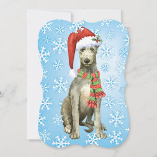 Scottish Deerhound Holiday Card