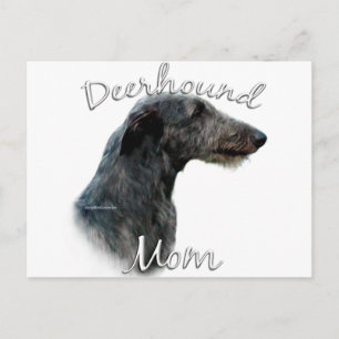 Scottish Deerhound Mum 2 Postcard