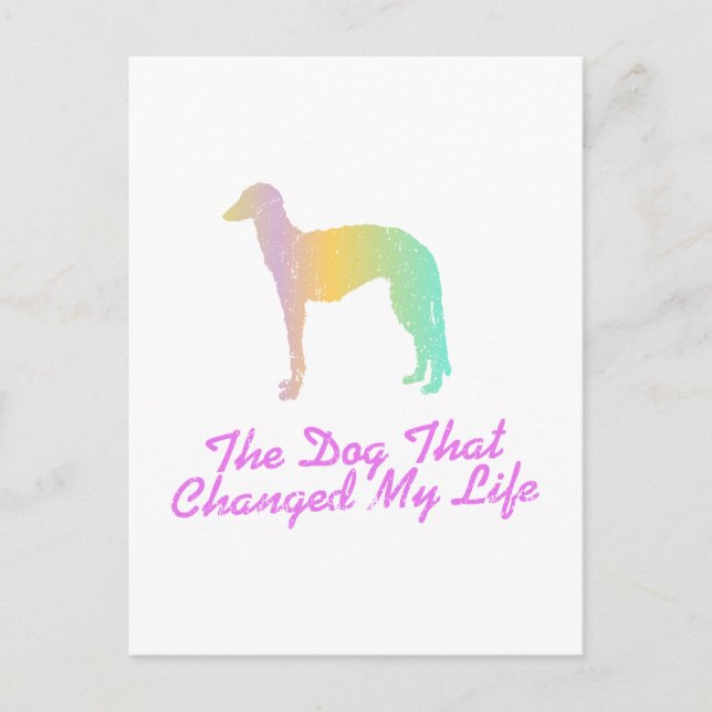 Scottish Deerhound Postcard (Front)