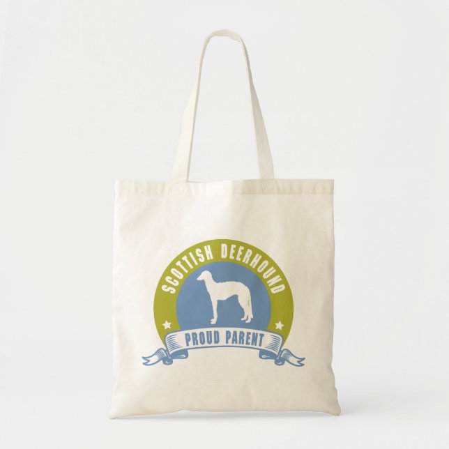 Scottish Deerhound Tote Bag (Front)