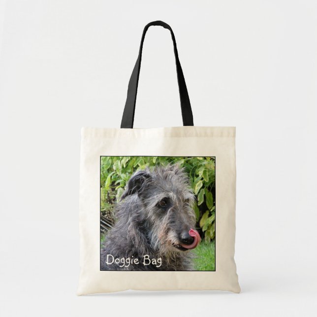 Scottish Deerhound Tote Bag (Front)