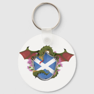 Scottish Dragon Key Ring