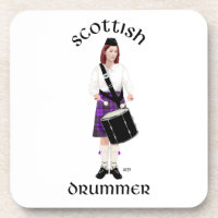 Scottish Drummer - Purple Kilt
