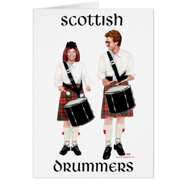 Scottish Drummers (Front)