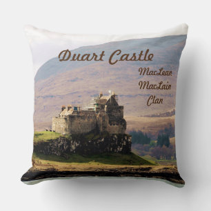 Scottish Duart Castle – MacLean/MacLain Clan Cushion